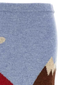 Gonna a maglia Shetland