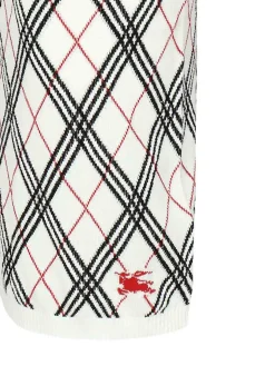 Gonna di controllo Argyle Midi