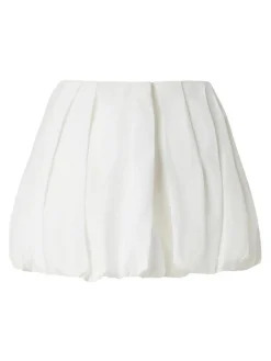 Gonna di cotone bianco