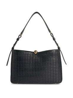 Grande borsa in pelle nera
