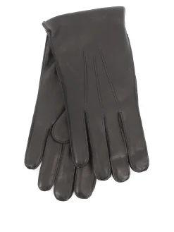 Guanti neri Nappa Flake