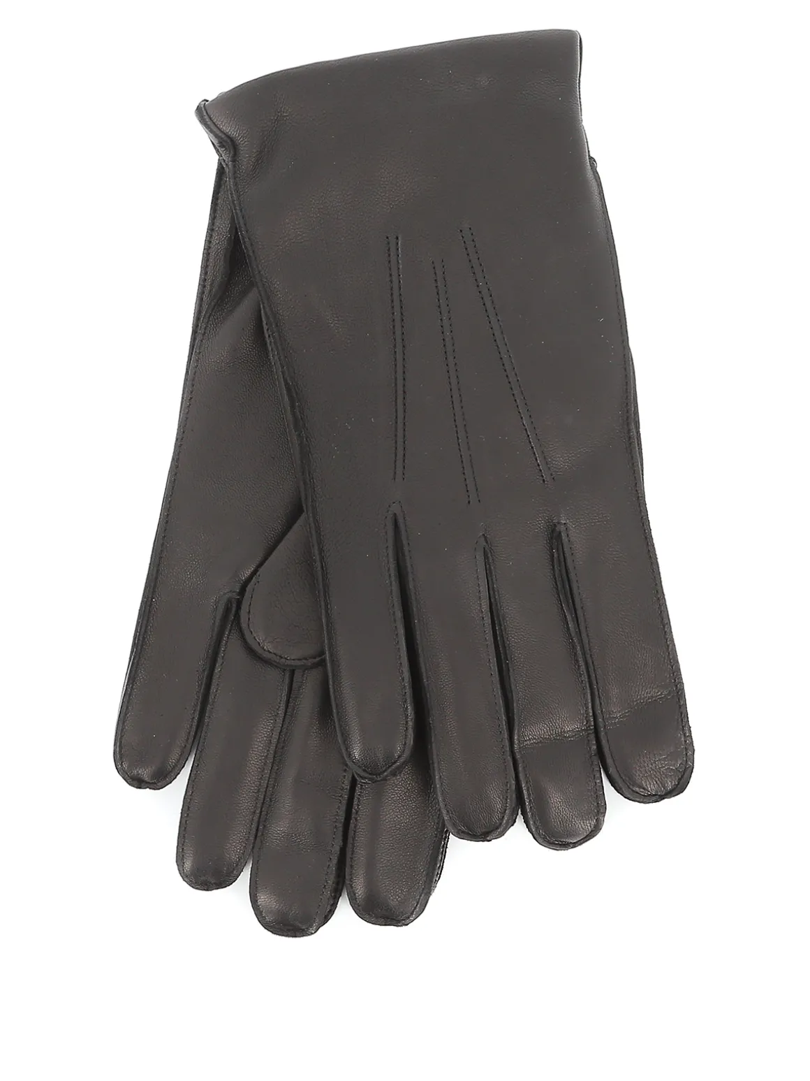 Guanti neri Nappa Flake