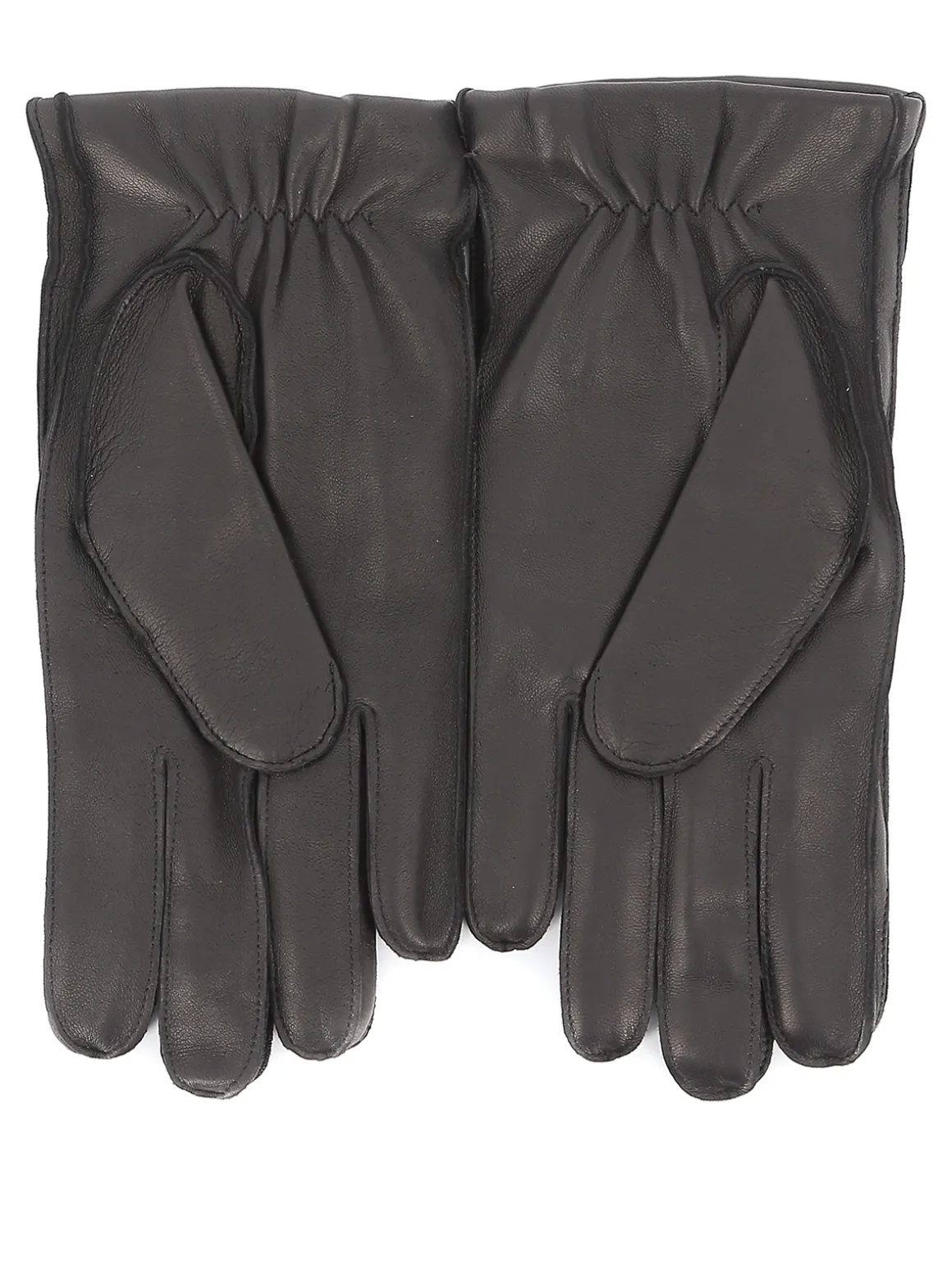 Guanti neri Nappa Flake