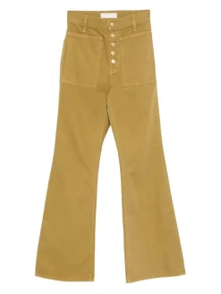 Il jeans di Lou abbottoni