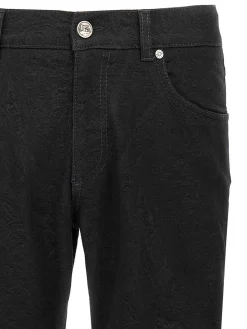 Jacquard jeans