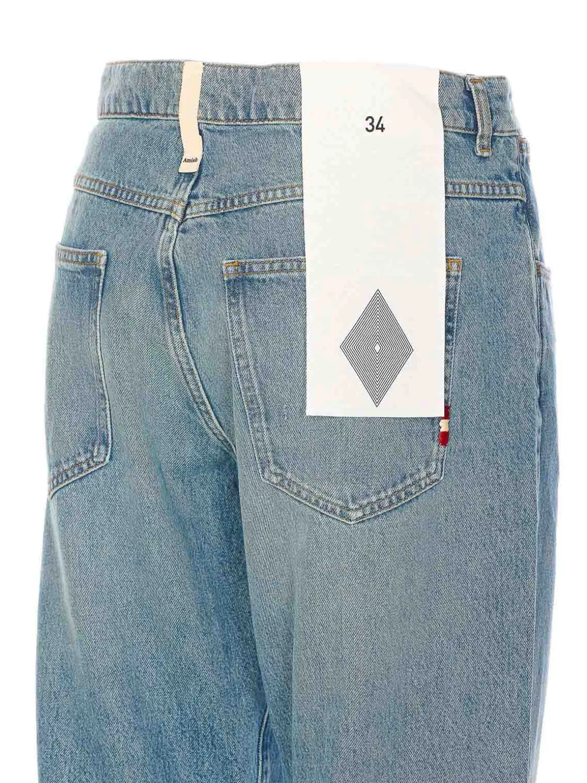 James Jeans con zip frontale e chiusura
