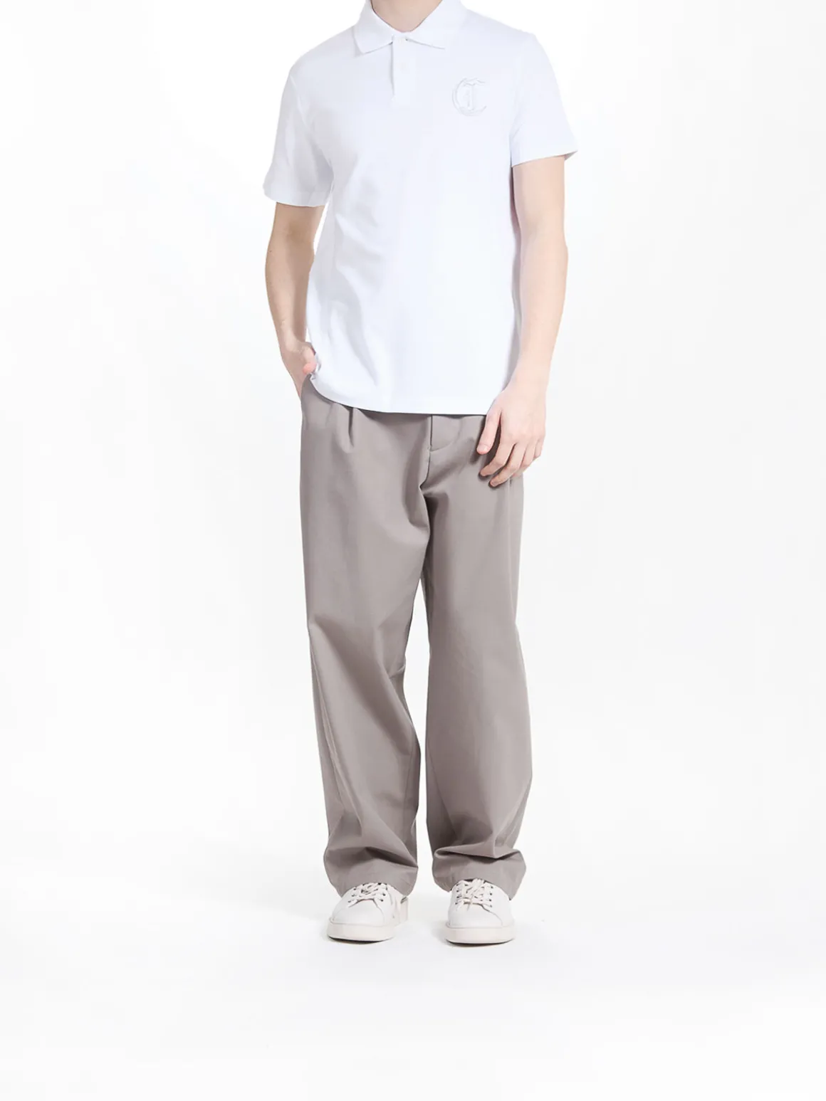 JC ricami Lurex Polo
