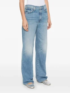 Jean di cotone in blu