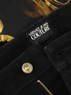 Jeans a bavero barocco