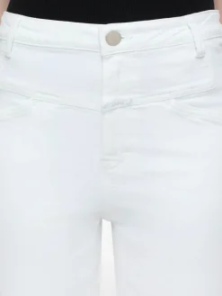 Jeans a corto di cotone