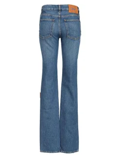 Jeans a gamba dritta