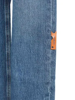 Jeans a gamba dritta