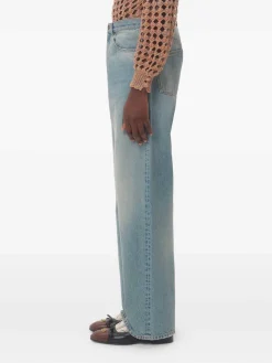Jeans a gamba dritta
