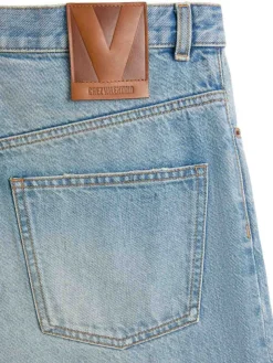 Jeans a gamba dritta