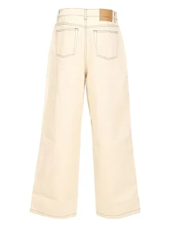 Jeans a gamba larga