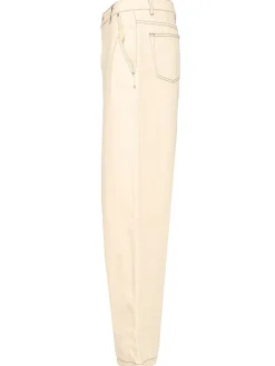 Jeans a gamba larga