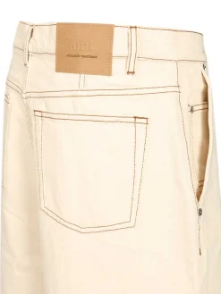 Jeans a gamba larga