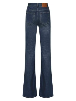Jeans a gamba larga