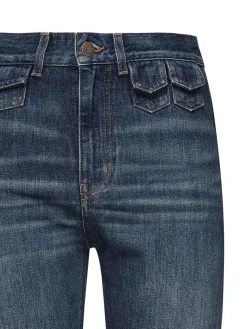 Jeans a gamba larga