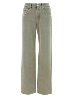 Jeans a gamba larga