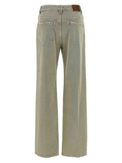 Jeans a gamba larga