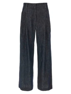 Jeans a gamba larga