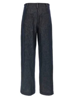 Jeans a gamba larga