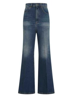 Jeans a gamba larga