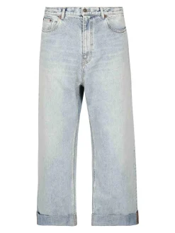 Jeans a gamba larga