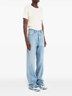 Jeans a gamba retta a cinque tazze