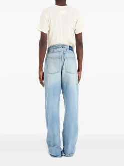 Jeans a gamba retta a cinque tazze