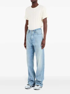 Jeans a gamba retta a cinque tazze