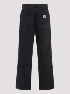 Jeans a ginocchio singolo