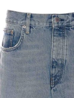 Jeans a torsione larghi
