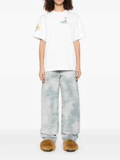 Jeans azzurro con un motivo