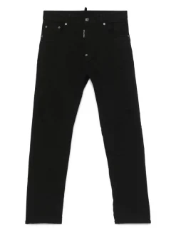 Jeans black stretch-cotton