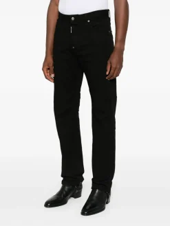 Jeans black stretch-cotton