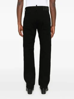 Jeans black stretch-cotton