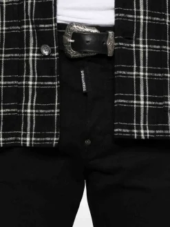 Jeans black stretch-cotton