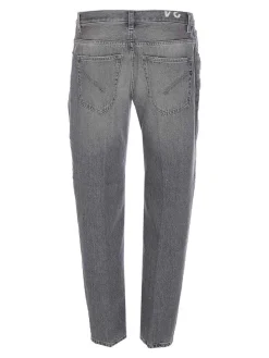 Jeans brighton grigi con pulsanti chiusura