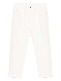 Jeans Con Dettaglio In Pizzo