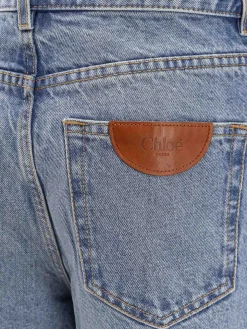 Jeans Con Fondo Sfrangiato