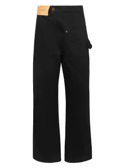 Jeans da lavoro contorti