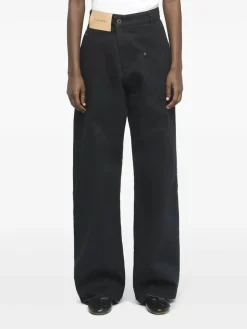 Jeans da lavoro contorti