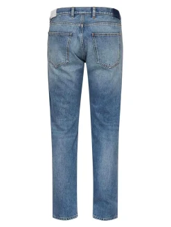 Jeans di cotone allungati
