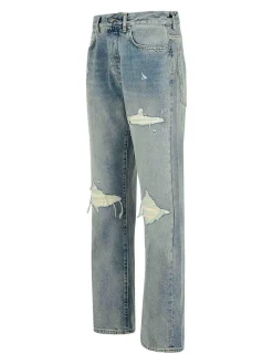 Jeans di cotone azzurro mx1