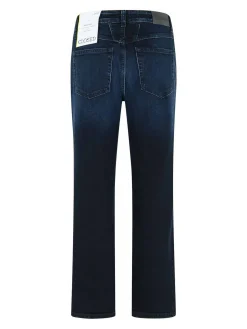Jeans di cotone blu milo di mezzanotte