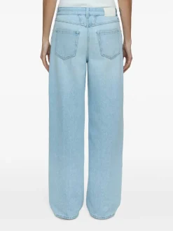 Jeans di cotone di denim Nikka
