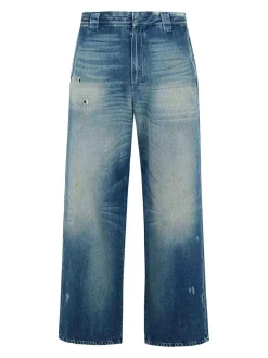 Jeans di denim norton blu chiaro