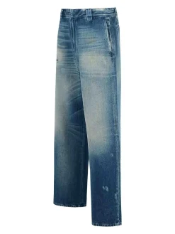 Jeans di denim norton blu chiaro
